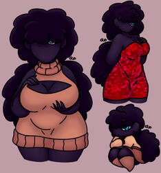 Older concept for a desire demon OC